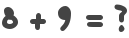 8 + 9 = ?